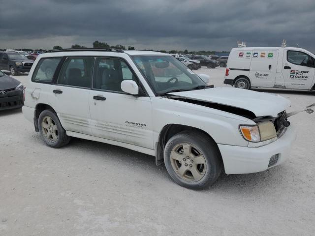 JF1SF65632H734701 - 2002 SUBARU FORESTER S WHITE photo 4