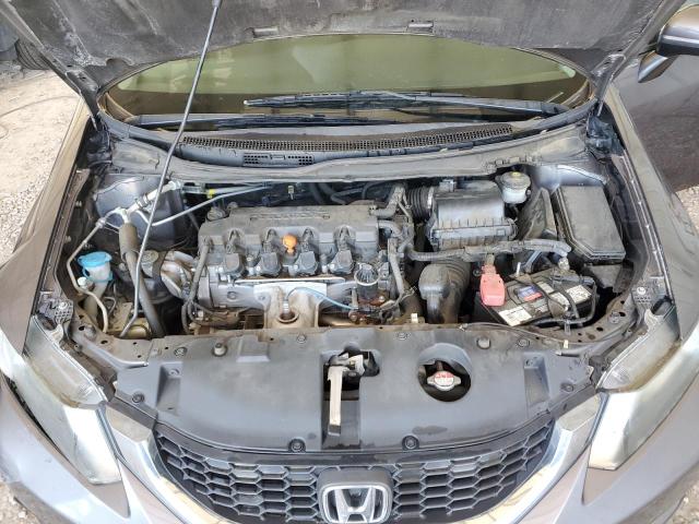 19XFB2F58FE071756 - 2015 HONDA CIVIC LX GRAY photo 11