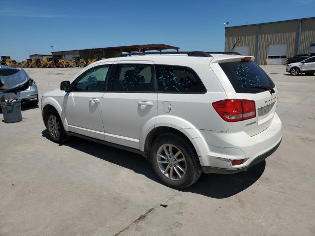 3C4PDCBG0FT524677 - 2015 DODGE JOURNEY SXT WHITE photo 2