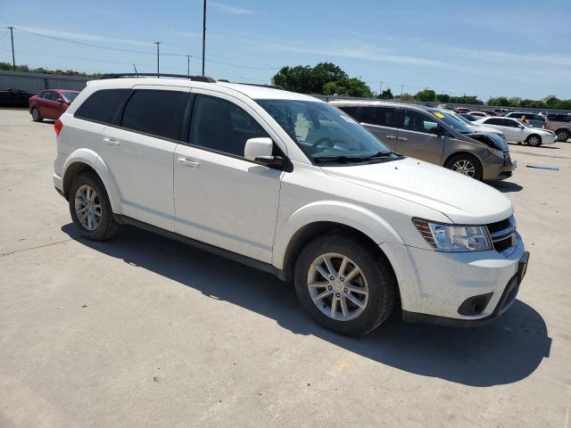 3C4PDCBG0FT524677 - 2015 DODGE JOURNEY SXT WHITE photo 4