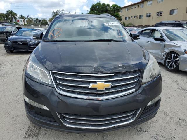 1GNKRJKD9EJ334394 - 2014 CHEVROLET TRAVERSE LTZ GRAY photo 5