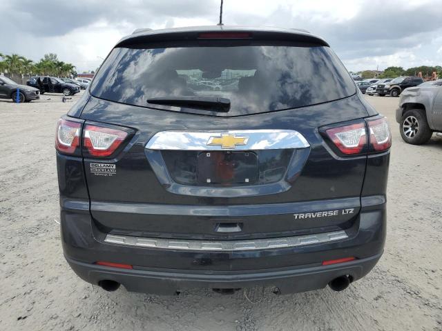 1GNKRJKD9EJ334394 - 2014 CHEVROLET TRAVERSE LTZ GRAY photo 6