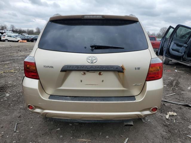 JTEES43A282079761 - 2008 TOYOTA HIGHLANDER SPORT GOLD photo 6