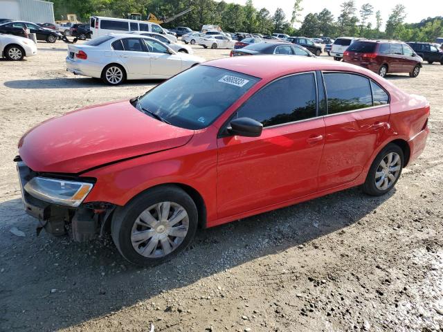 3VW2K7AJ6CM397814 - 2012 VOLKSWAGEN JETTA BASE أحمر صورة 1