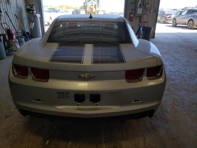 2G1FB1EV1A9133283 - 2010 CHEVROLET CAMARO LT SILVER photo 6