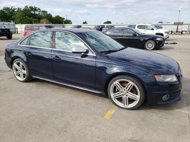 WAUKGAFL1AA156407 - 2010 AUDI S4 PRESTIGE BLUE photo 4