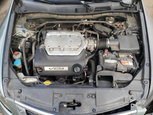 1HGCP36888A039904 - 2008 HONDA ACCORD EXL GREEN photo 11