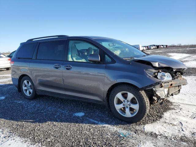 5TDKK3DC0BS069358 - 2011 TOYOTA SIENNA LE GRAY photo 4