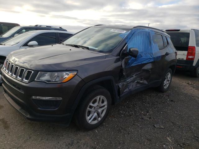 3C4NJCAB5LT169717 - 2020 JEEP COMPASS SPORT GRAY photo 1