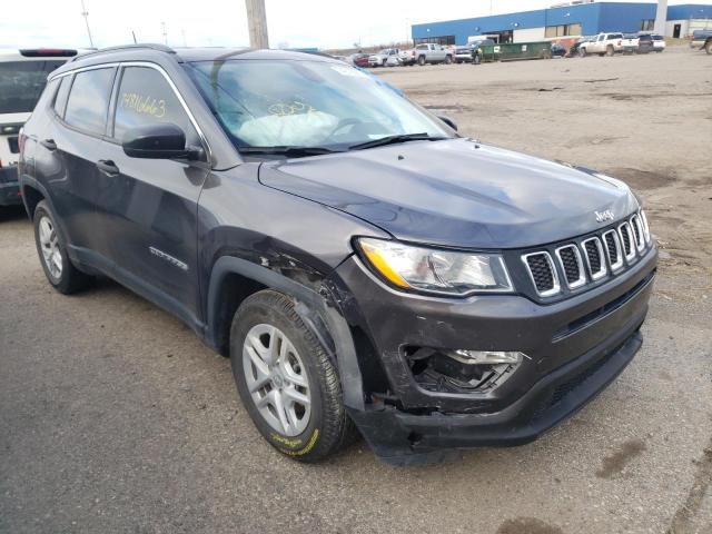 3C4NJCAB5LT169717 - 2020 JEEP COMPASS SPORT GRAY photo 4