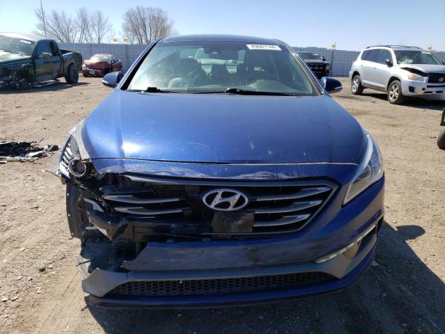 5NPE34ABXHH583941 - 2017 HYUNDAI SONATA SPORT BLUE photo 5