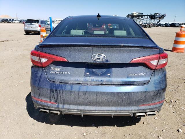 5NPE34ABXHH583941 - 2017 HYUNDAI SONATA SPORT BLUE photo 6