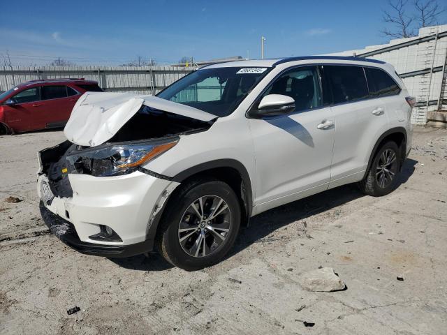 5TDJKRFHXGS309725 - 2016 TOYOTA HIGHLANDER XLE Ağ foto 1
