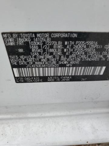 JTLKE50E681020623 - 2008 SCION XB XB 白色 照片 12