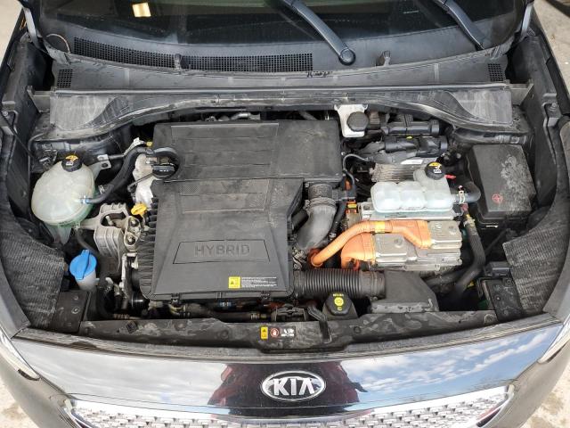 KNDCC3LC7K5257691 - 2019 KIA NIRO EX BLACK photo 11