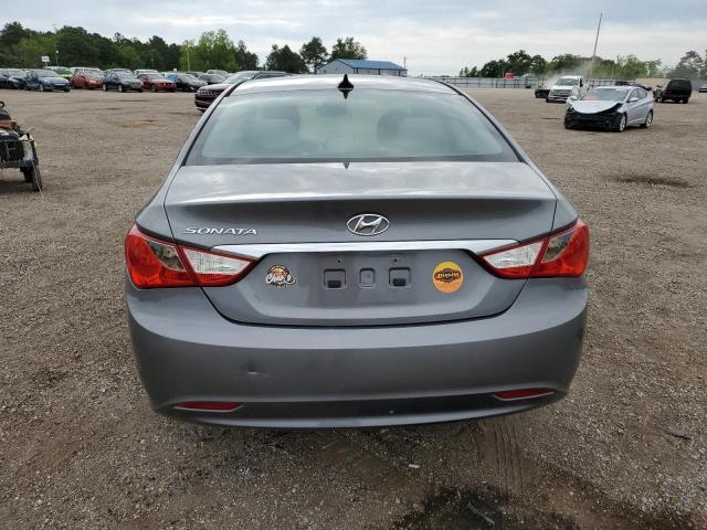 5NPEB4AC1CH370011 - 2012 HYUNDAI SONATA GLS GRAY photo 6