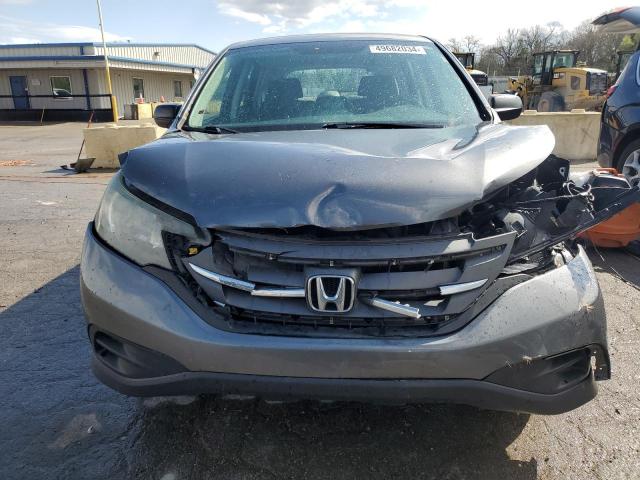 5J6RM3H39EL010991 - 2014 HONDA CR-V LX GRAY photo 5