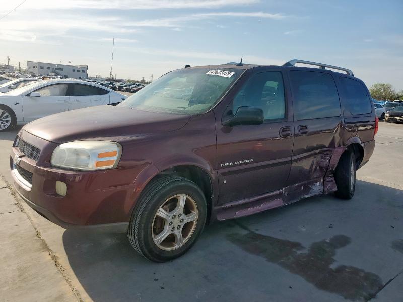 1GBDV13186D223082 - 2006 CHEVROLET UPLANDER INCOMPLETE BURGUNDY photo 1