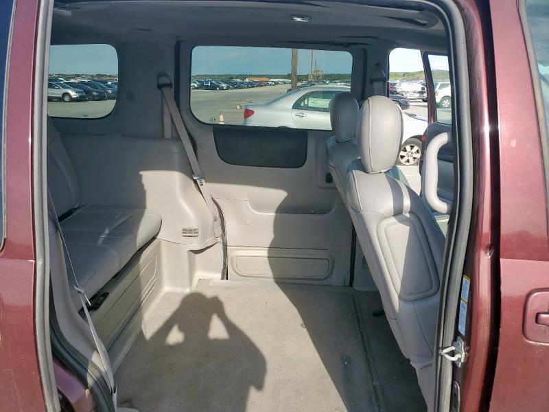 1GBDV13186D223082 - 2006 CHEVROLET UPLANDER INCOMPLETE BURGUNDY photo 11