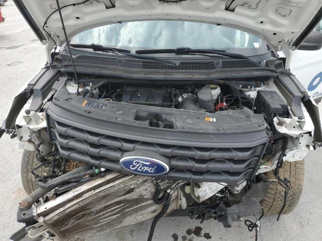 1FM5K8AR6HGE26043 - 2017 FORD EXPLORER POLICE INTERCEPTOR WHITE photo 12