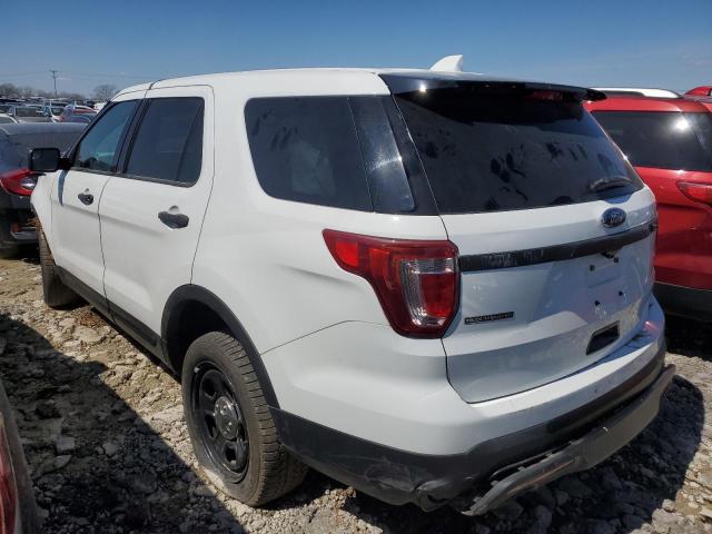 1FM5K8AR6HGE26043 - 2017 FORD EXPLORER POLICE INTERCEPTOR WHITE photo 2