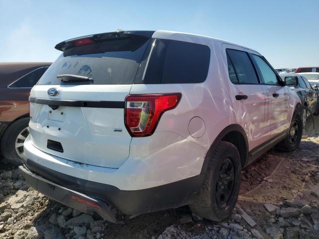 1FM5K8AR6HGE26043 - 2017 FORD EXPLORER POLICE INTERCEPTOR WHITE photo 3