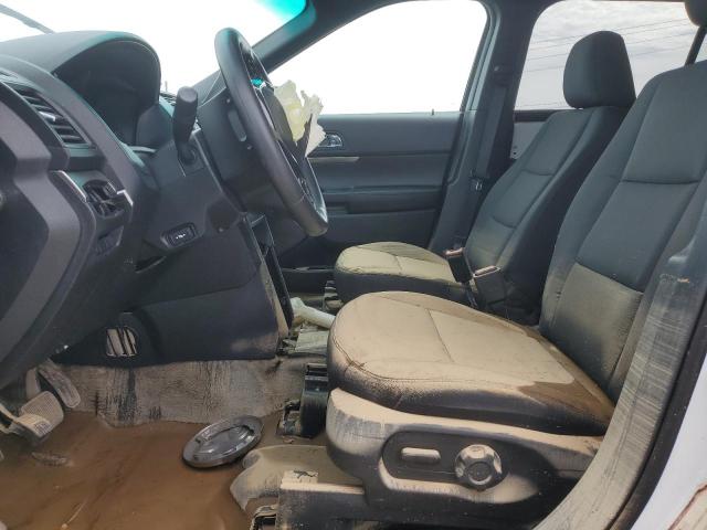 1FM5K8AR6HGE26043 - 2017 FORD EXPLORER POLICE INTERCEPTOR WHITE photo 7