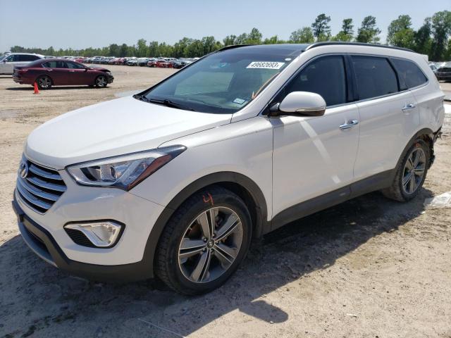 KM8SR4HF1GU142502 - 2016 HYUNDAI SANTA FE SE ULTIMATE WHITE photo 1