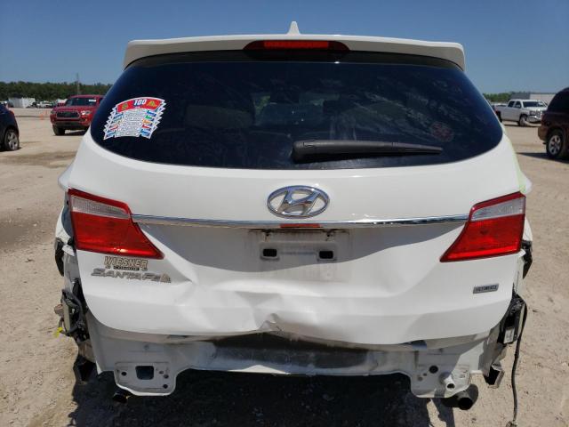 KM8SR4HF1GU142502 - 2016 HYUNDAI SANTA FE SE ULTIMATE WHITE photo 6