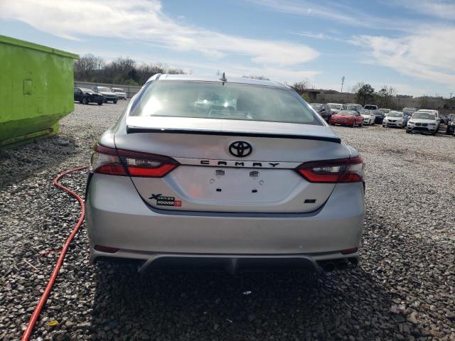 4T1T11AK3RU842767 - 2024 TOYOTA CAMRY SE NIGHT SHADE SILVER photo 6