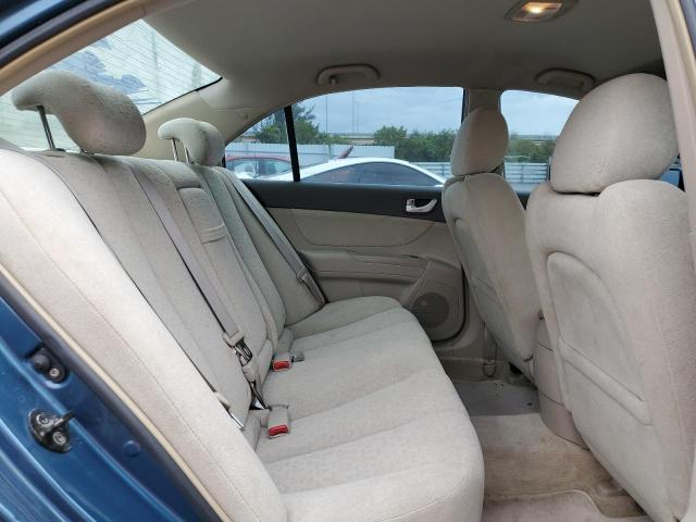 5NPEU46F67H212492 - 2007 HYUNDAI SONATA SE BLUE photo 10