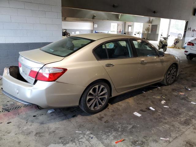 1HGCR2F53FA146771 - 2015 HONDA ACCORD SPORT TAN photo 3