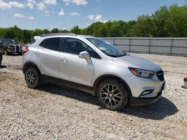 KL4CJ1SB5HB175806 - 2017 BUICK ENCORE SPORT TOURING SILVER photo 4