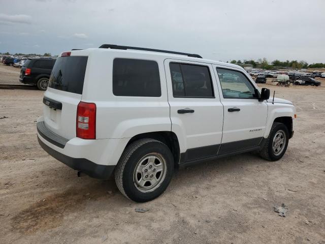 1C4NJPBA7ED642720 - 2014 JEEP PATRIOT SPORT WHITE photo 3