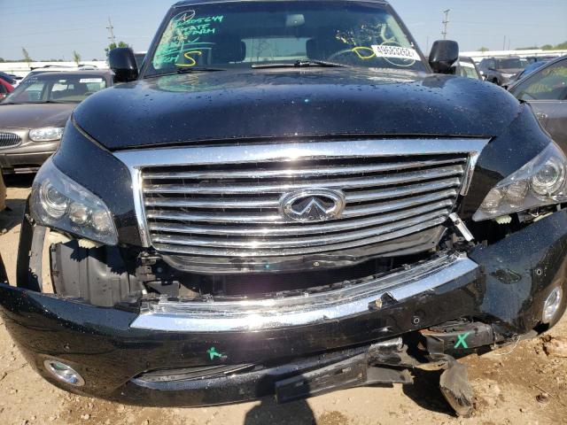 JN8AZ2NE9E9068086 - 2014 INFINITI QX80 BLACK photo 9