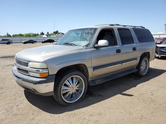 3GNEC16T12G278500 - 2002 CHEVROLET SUBURBAN C1500 GRAY photo 1