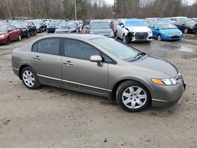 1HGFA16538L071673 - 2008 HONDA CIVIC LX GRAY photo 4