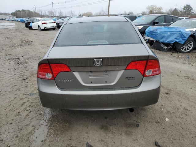 1HGFA16538L071673 - 2008 HONDA CIVIC LX GRAY photo 6