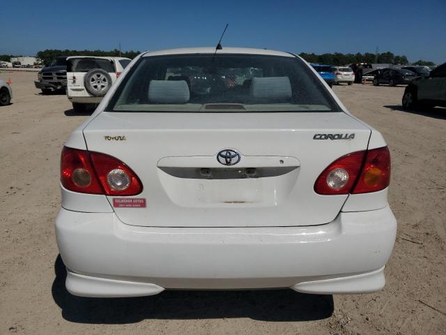 JTDBR32E142028134 - 2004 TOYOTA COROLLA CE WHITE photo 6