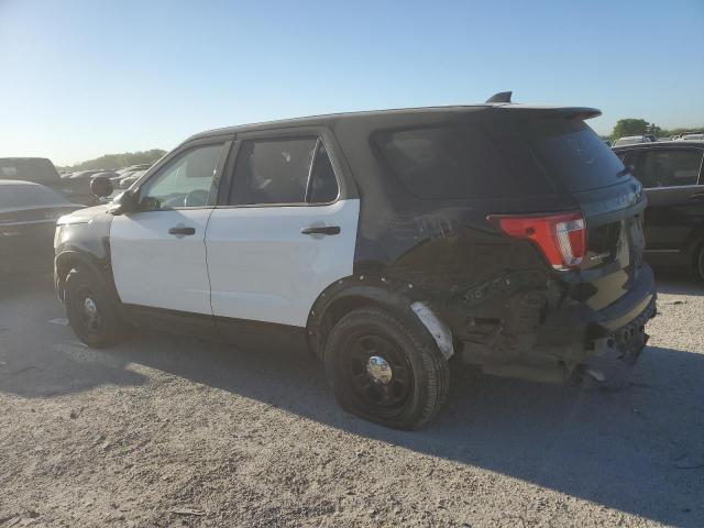 1FM5K8AR0JGC74850 - 2018 FORD EXPLORER POLICE INTERCEPTOR 双色 照片 2