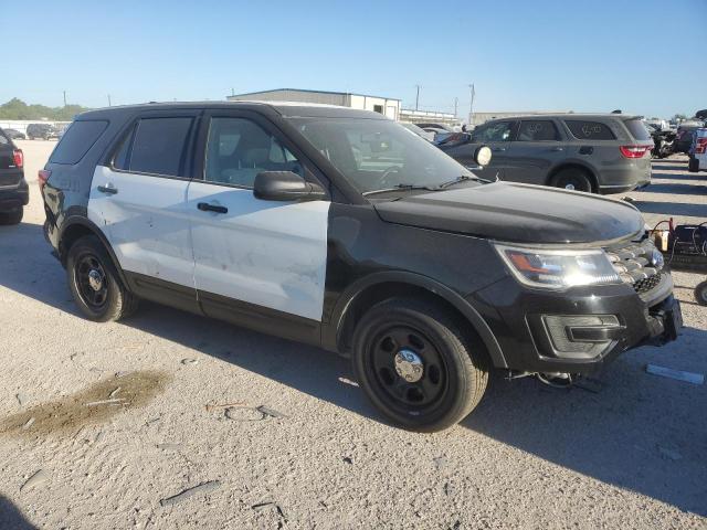 1FM5K8AR0JGC74850 - 2018 FORD EXPLORER POLICE INTERCEPTOR 双色 照片 4