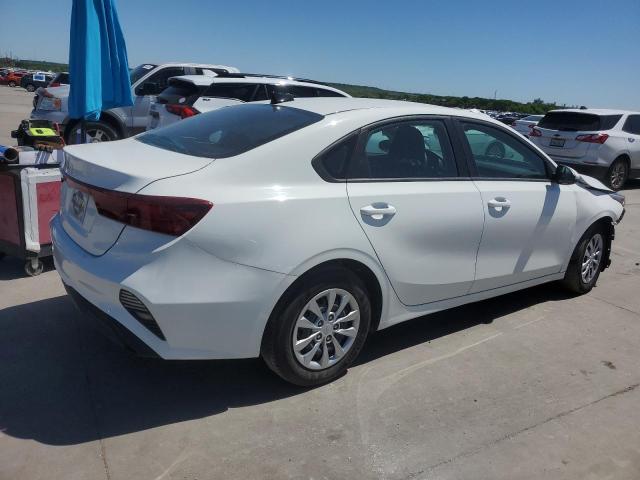 3KPF24AD3PE539372 - 2023 KIA FORTE LX WHITE photo 3