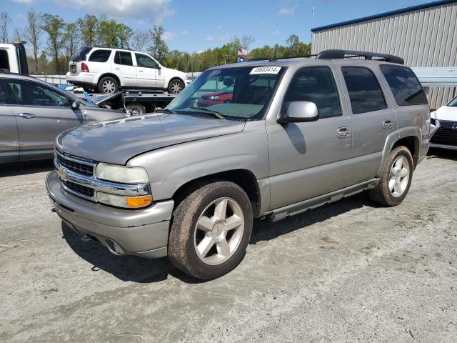 1GNEK13Z12R317873 - 2002 CHEVROLET TAHOE K1500 TAN photo 1