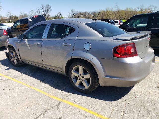 1C3CDZAB1EN229131 - 2014 DODGE AVENGER SE SILVER photo 2