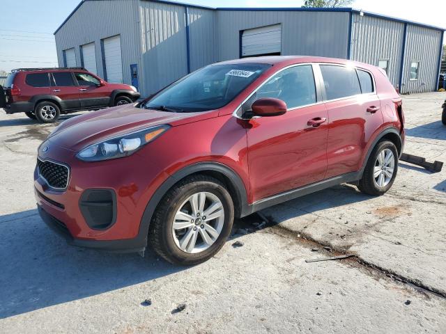 KNDPM3AC4K7587472 - 2019 KIA SPORTAGE LX RED photo 1