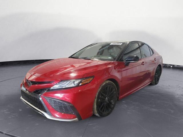 4T1KZ1AK4MU053329 - 2021 TOYOTA CAMRY TRD RED photo 1