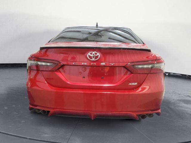 4T1KZ1AK4MU053329 - 2021 TOYOTA CAMRY TRD RED photo 6