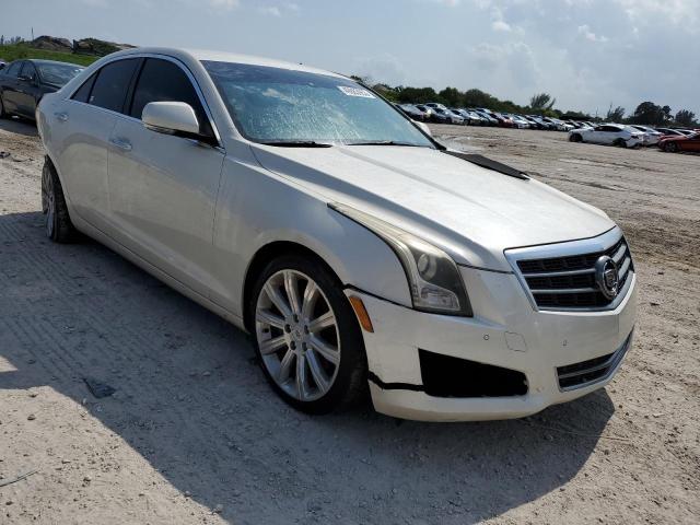 1G6AB5RX2E0101613 - 2014 CADILLAC ATS LUXURY WHITE photo 4