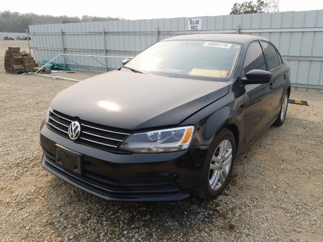 3VW2K7AJ8FM354015 - 2015 VOLKSWAGEN JETTA BASE 黑色 照片 2