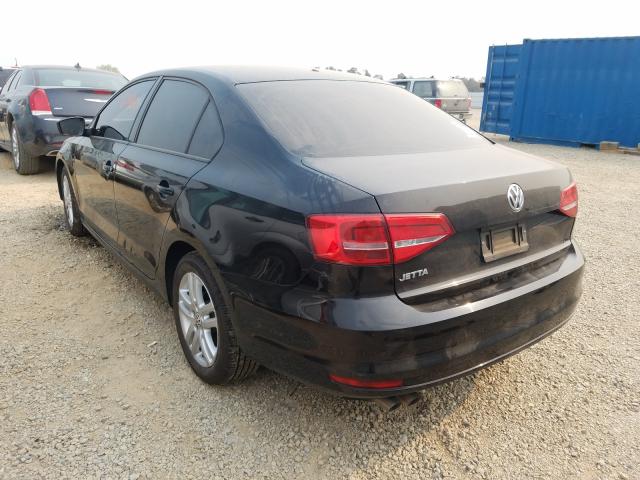 3VW2K7AJ8FM354015 - 2015 VOLKSWAGEN JETTA BASE 黑色 照片 3
